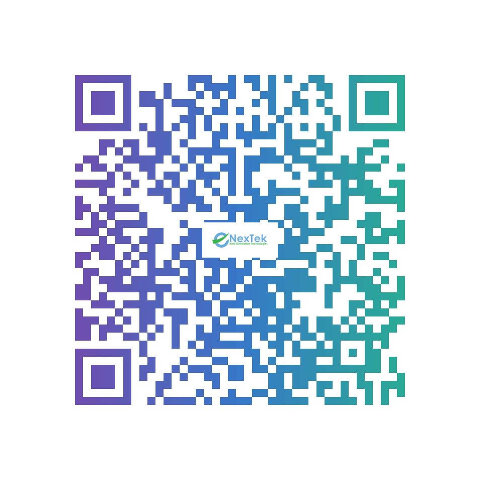 QR code to open Amjad Ali NexTek contact profile