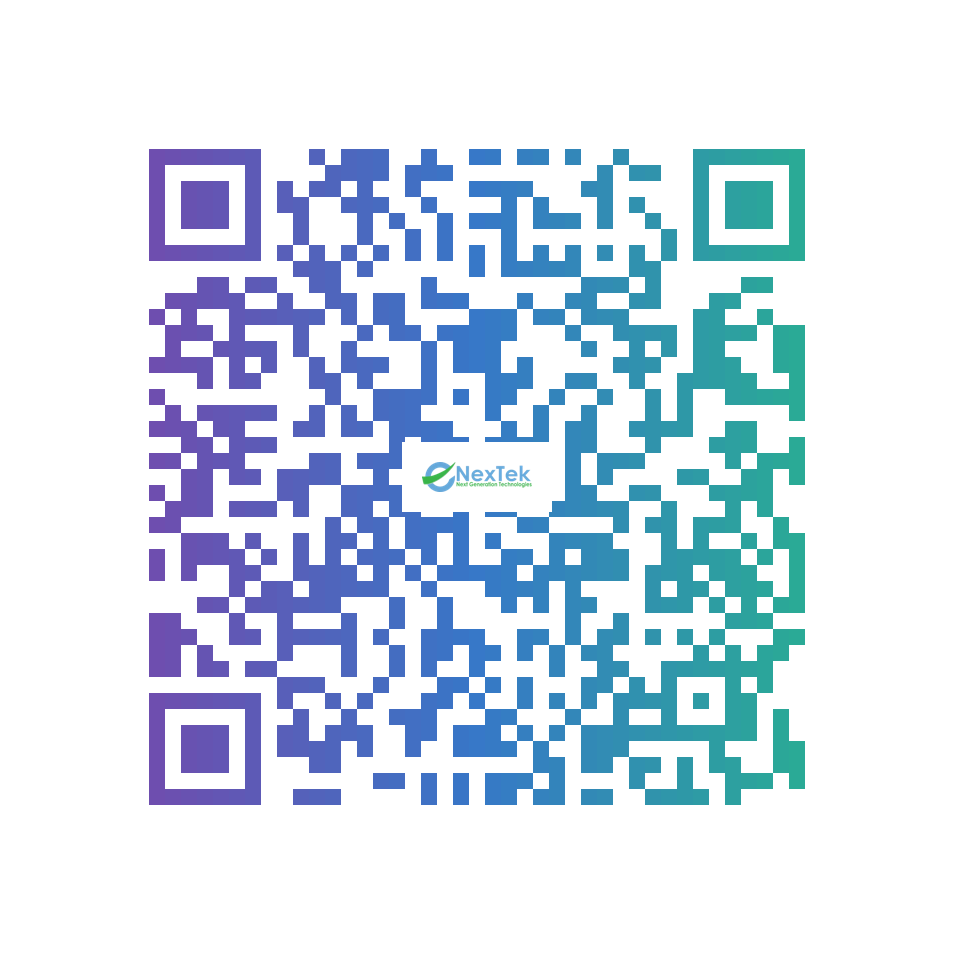 QR code to open Syed Ahad Ali NexTek contact profile